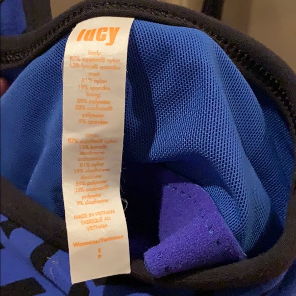 Lucy yoga top. Small. Like new! - Picture 3 of 3